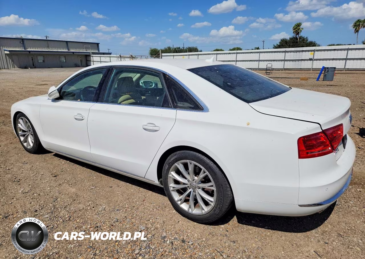 2014 Audi A8 L Quattro VIN:WAURGAFD3EN007860 - 2