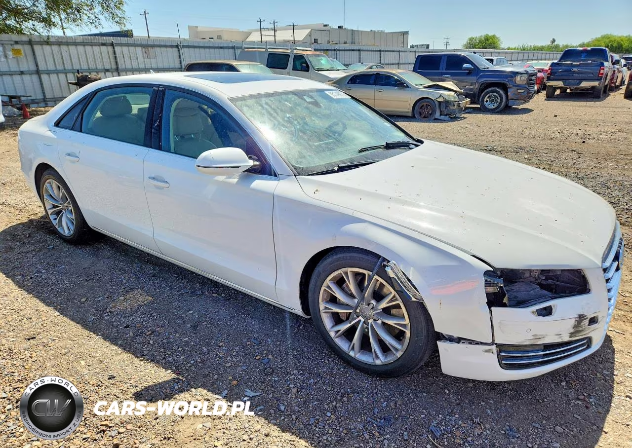2014 Audi A8 L Quattro VIN:WAURGAFD3EN007860 - 4
