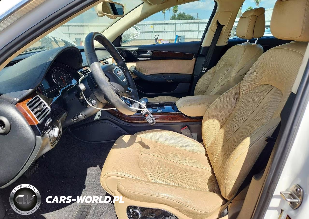 2014 Audi A8 L Quattro VIN:WAURGAFD3EN007860 - 7