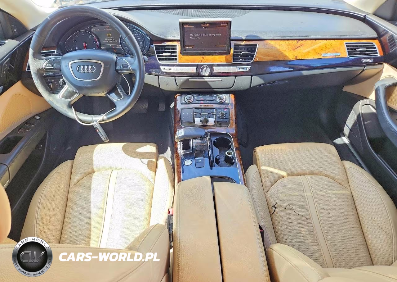2014 Audi A8 L Quattro VIN:WAURGAFD3EN007860 - 8