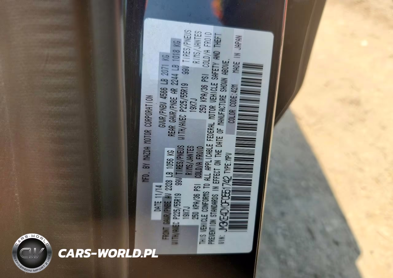 2015 Mazda Cx-5 Gt VIN:JM3KE4DY0F0551742 - 13