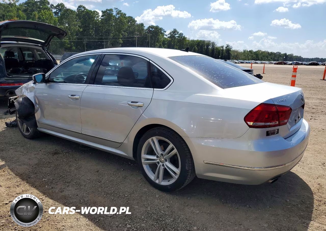 2015 Volkswagen Passat Se VIN:1VWBT7A33FC050106 - 2