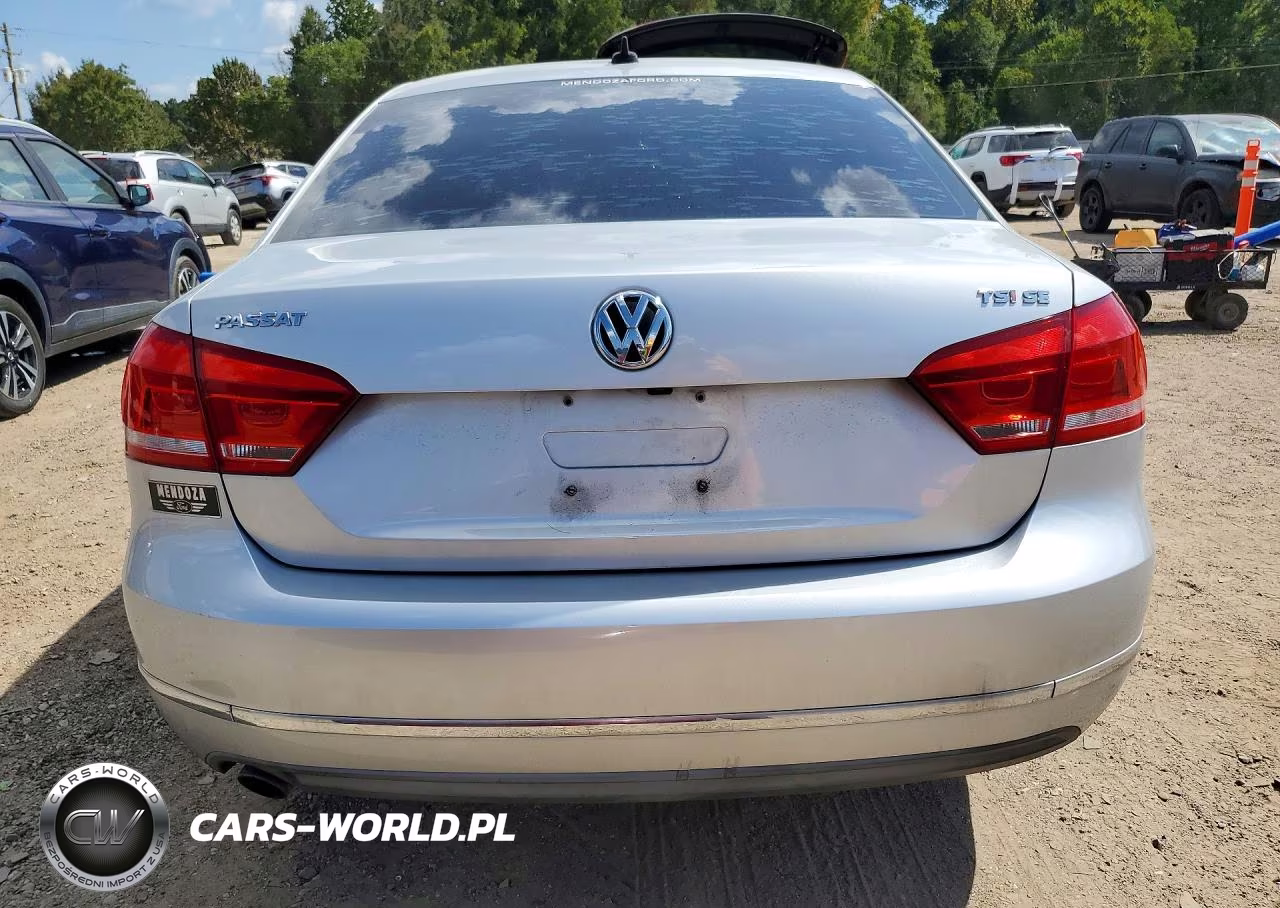 2015 Volkswagen Passat Se VIN:1VWBT7A33FC050106 - 6