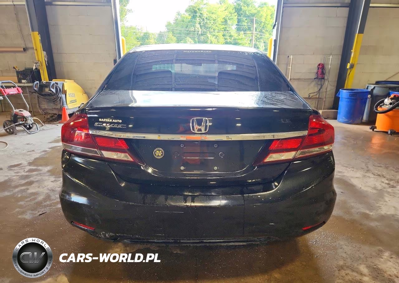 2013 Honda Civic Lx VIN:19XFB2F57DE270858 - 6