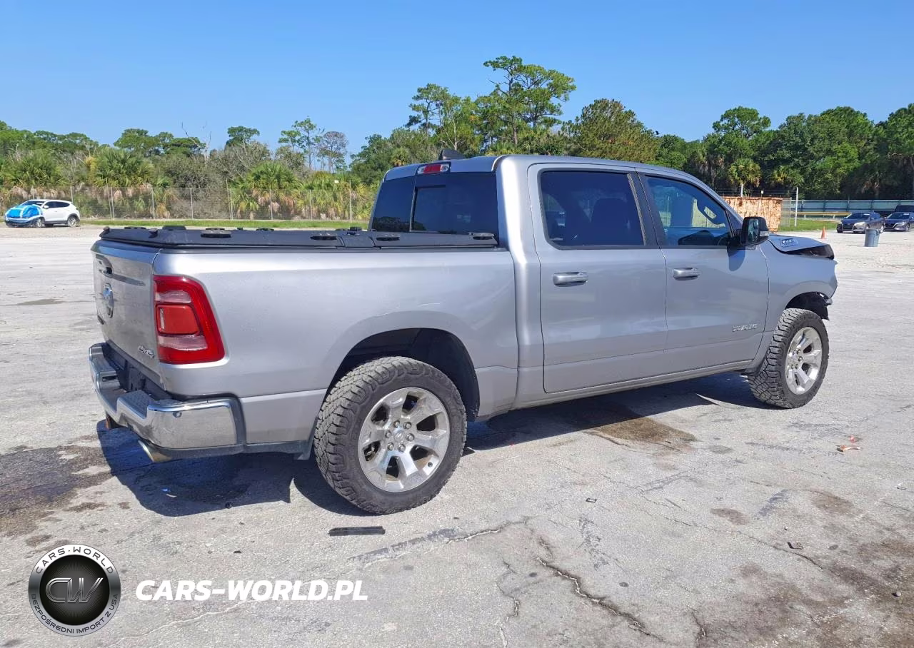 2021 Ram 1500 Big Horn-Lone Star VIN:1C6SRFFT9MN619585 - 3