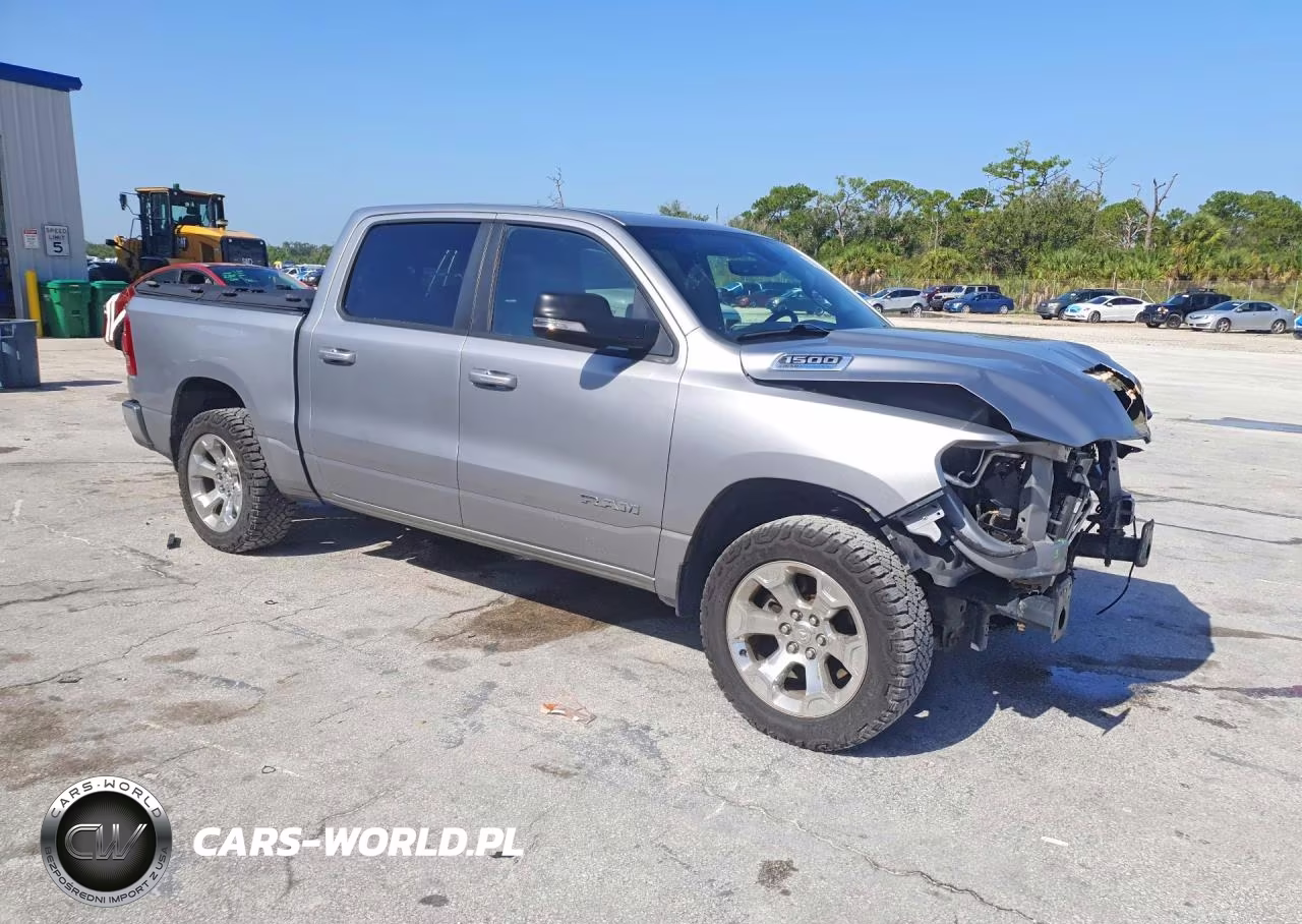 2021 Ram 1500 Big Horn-Lone Star VIN:1C6SRFFT9MN619585 - 4