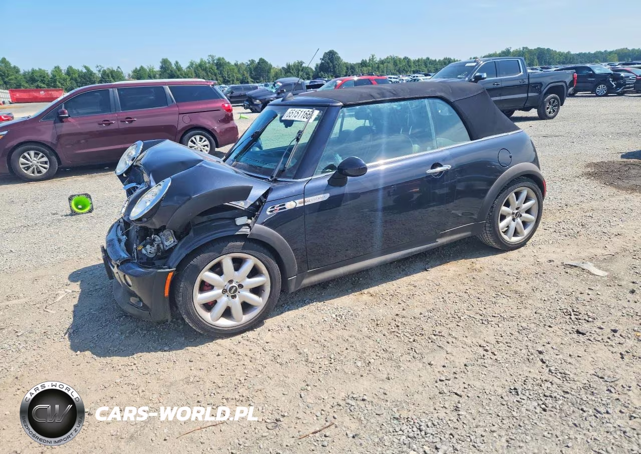 2008 Mini Cooper S VIN:WMWRH33548TU81550 - 1
