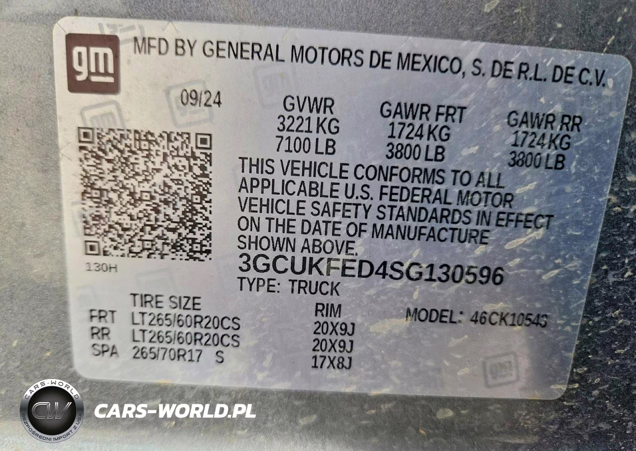 2025 Chevrolet Silverado K1500 Lt Trail Boss VIN:3GCUKFED4SG130596 - 13