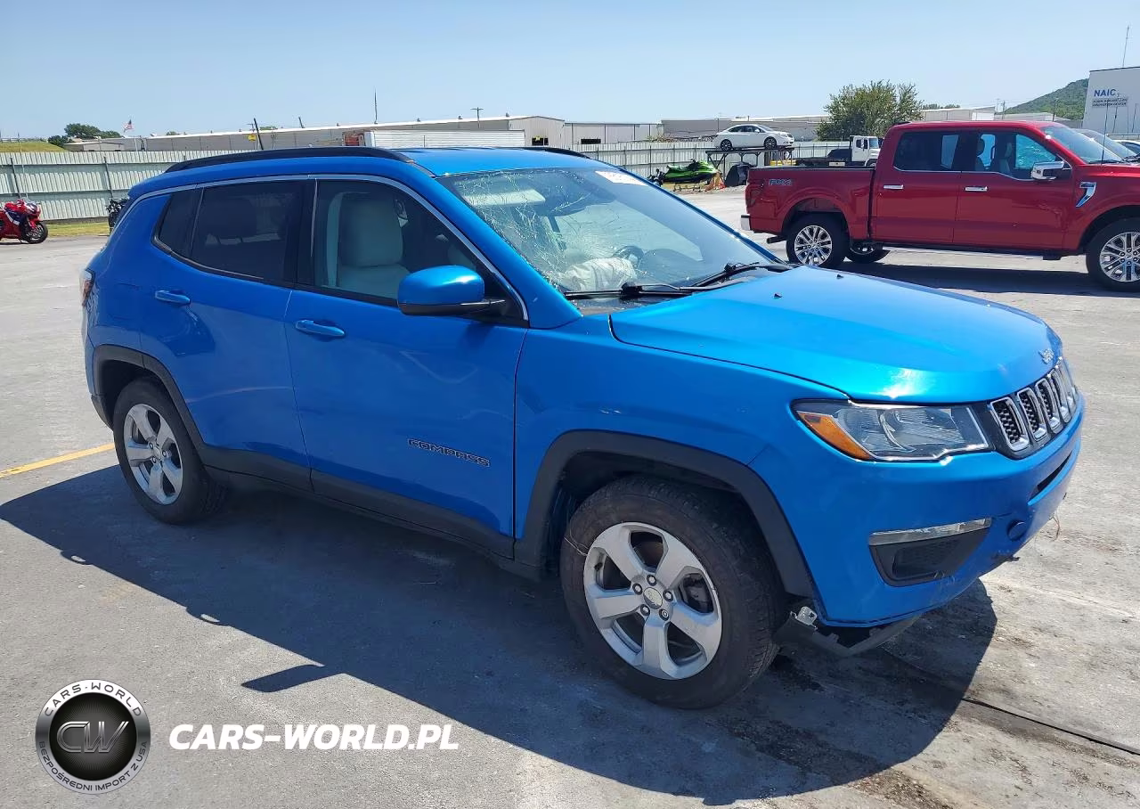 2021 Jeep Compass Latitude VIN:3C4NJCBB5MT509223 - 4