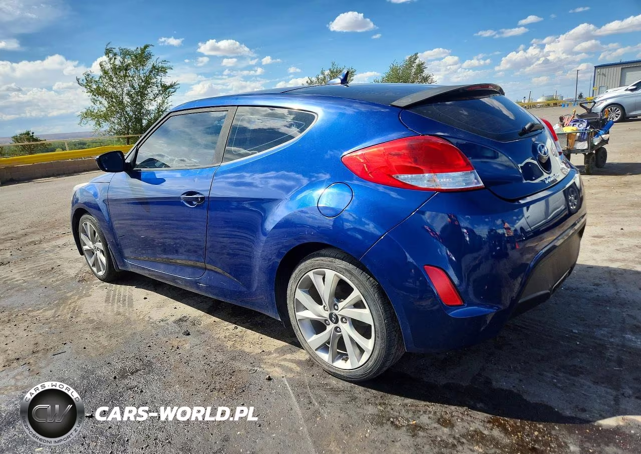 2017 Hyundai Veloster VIN:KMHTC6AD6HU317211 - 2