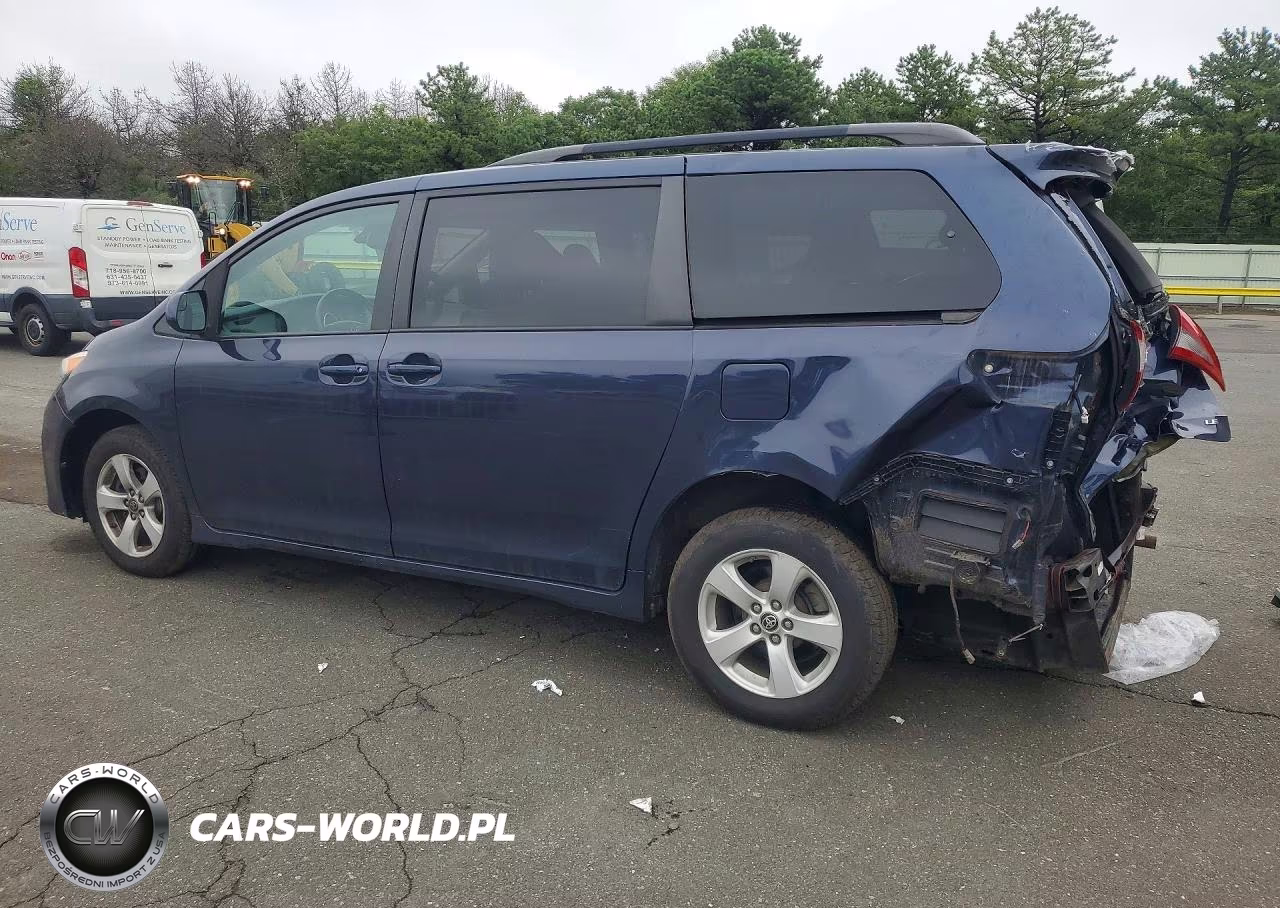 2020 Toyota Sienna Le VIN:5TDKZ3DC0LS059183 - 2