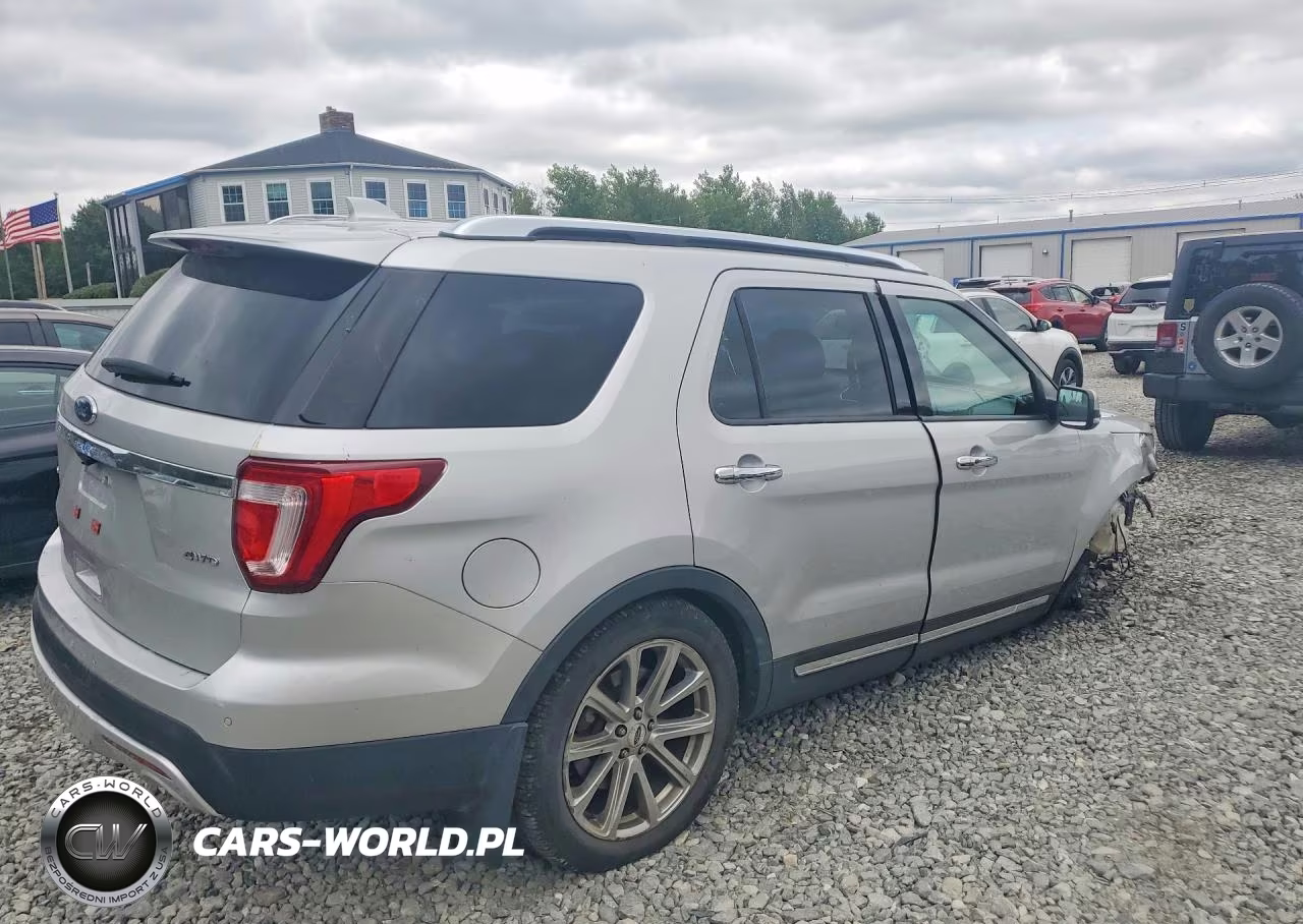 2017 Ford Explorer Limited VIN:1FM5K8F88HGA25402 - 3