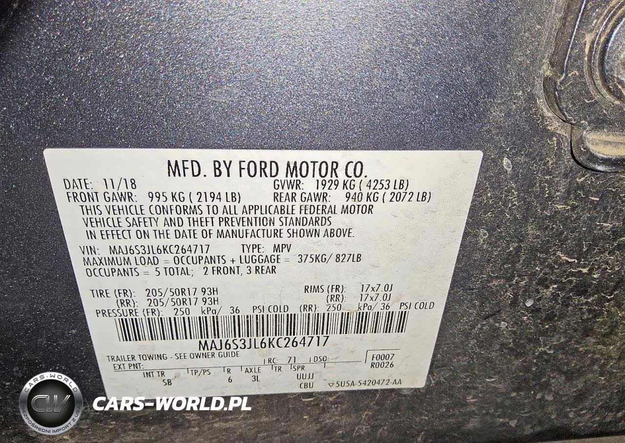 2019 Ford Ecosport Ses VIN:MAJ6S3JL6KC264717 - 13