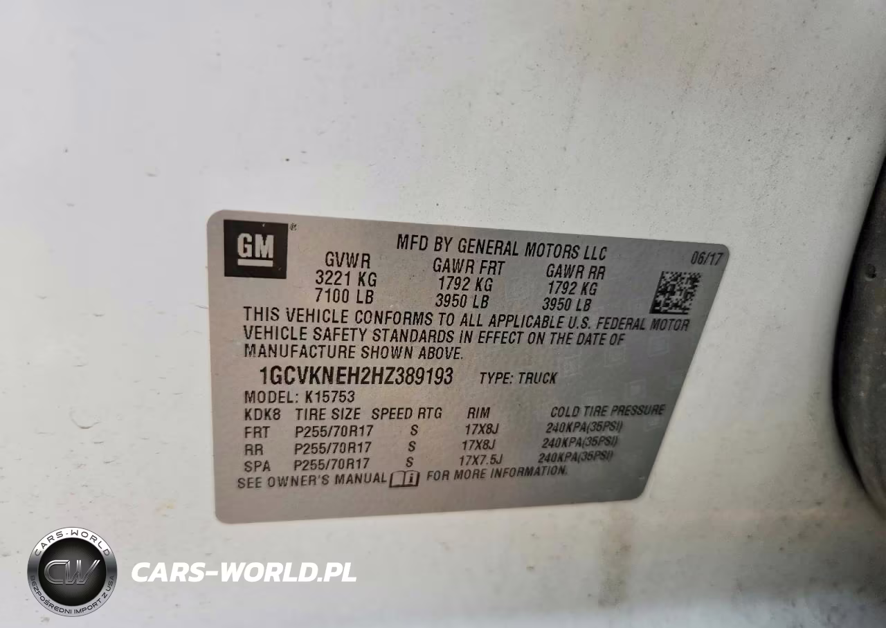 2017 Chevrolet Silverado K1500 VIN:1GCVKNEH2HZ389193 - 13