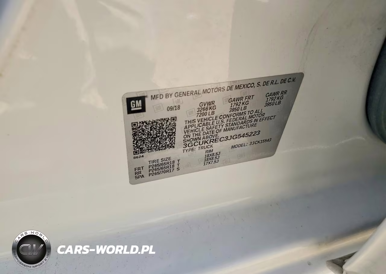 2018 Chevrolet Silverado K1500 Lt VIN:3GCUKREC3JG545223 - 12