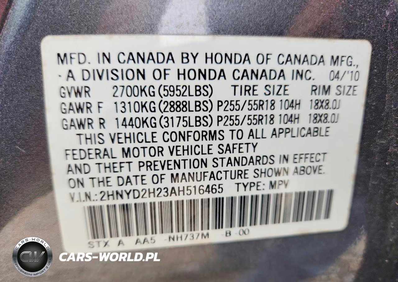2010 Acura Mdx VIN:2HNYD2H23AH516465 - 13