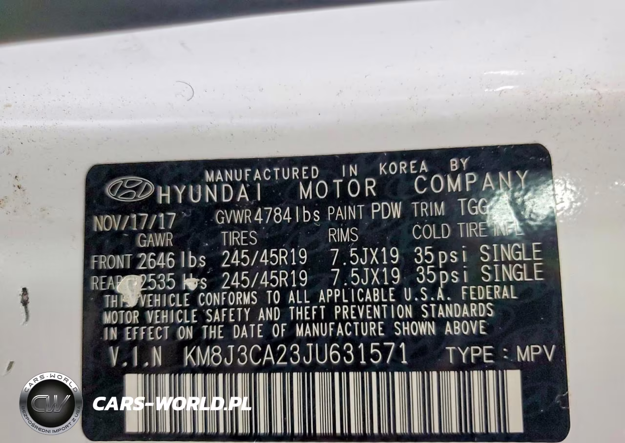 2018 Hyundai Tucson Value VIN:KM8J3CA23JU631571 - 13