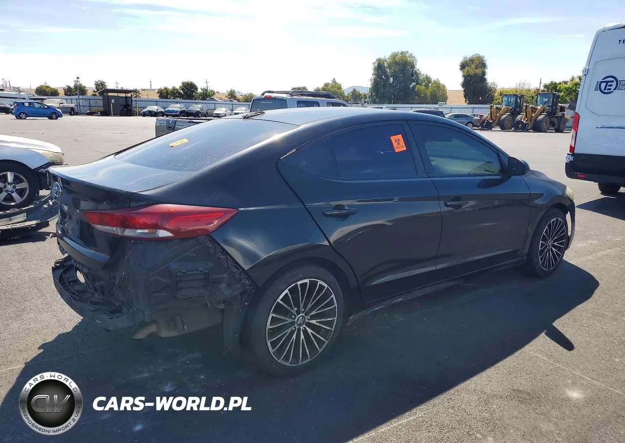 2017 Hyundai Elantra Se VIN:KMHD74LF4HU173458 - 3