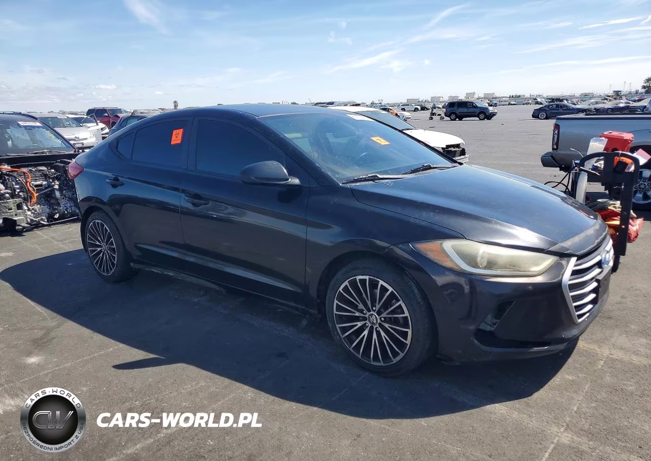 2017 Hyundai Elantra Se VIN:KMHD74LF4HU173458 - 4