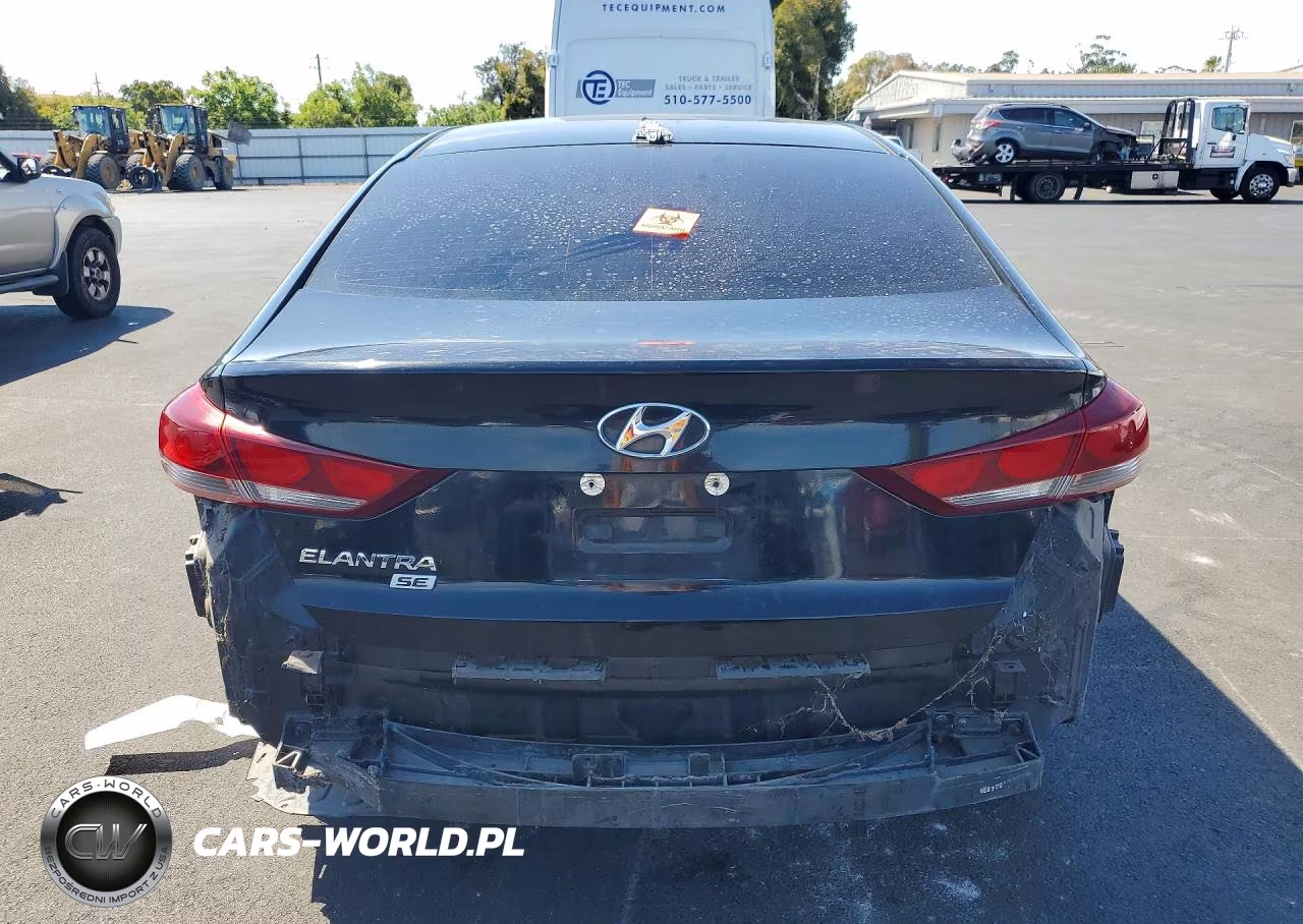 2017 Hyundai Elantra Se VIN:KMHD74LF4HU173458 - 6