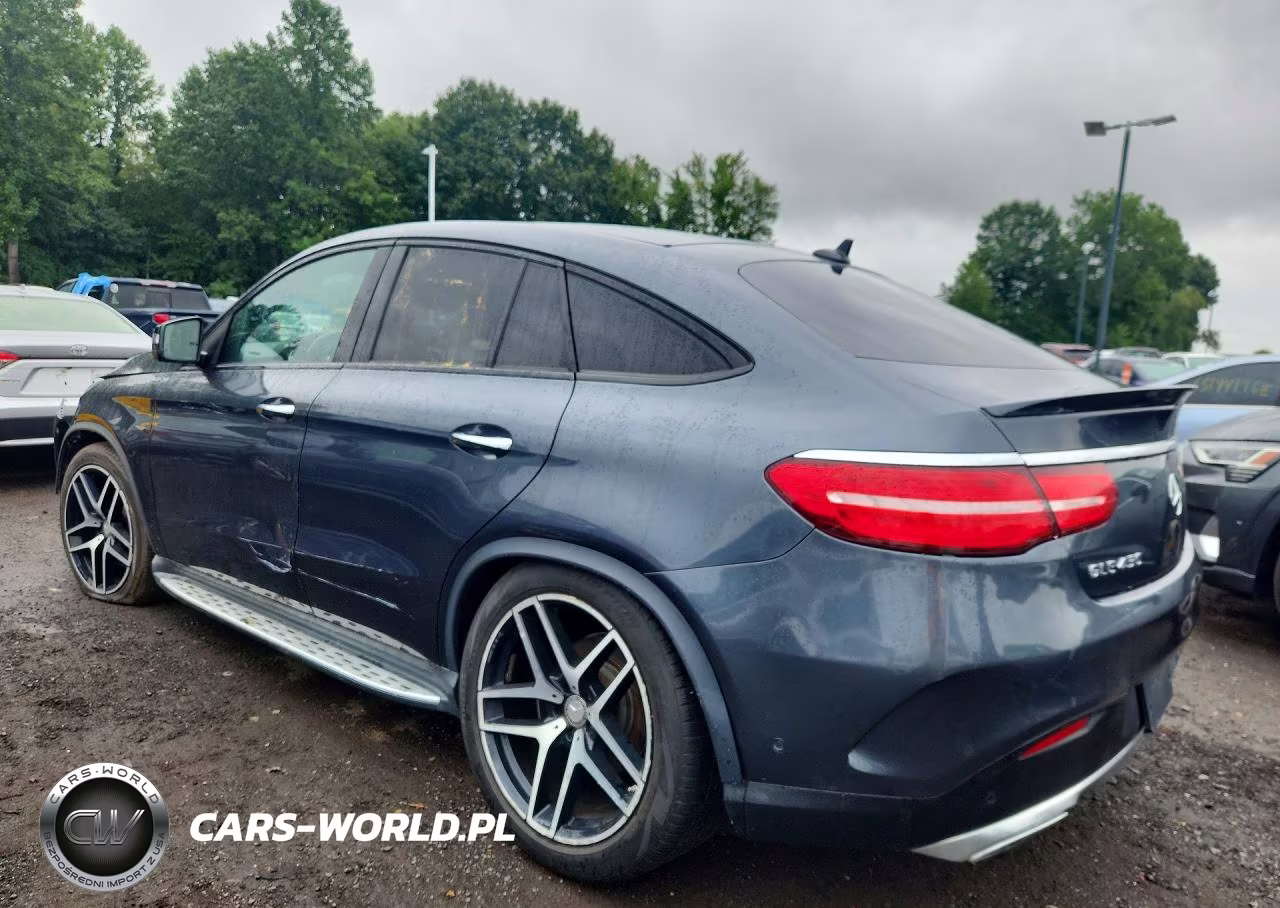 2016 Mercedes-Benz Gle Coupe 450 4Matic VIN:4JGED6EBXGA040013 - 2