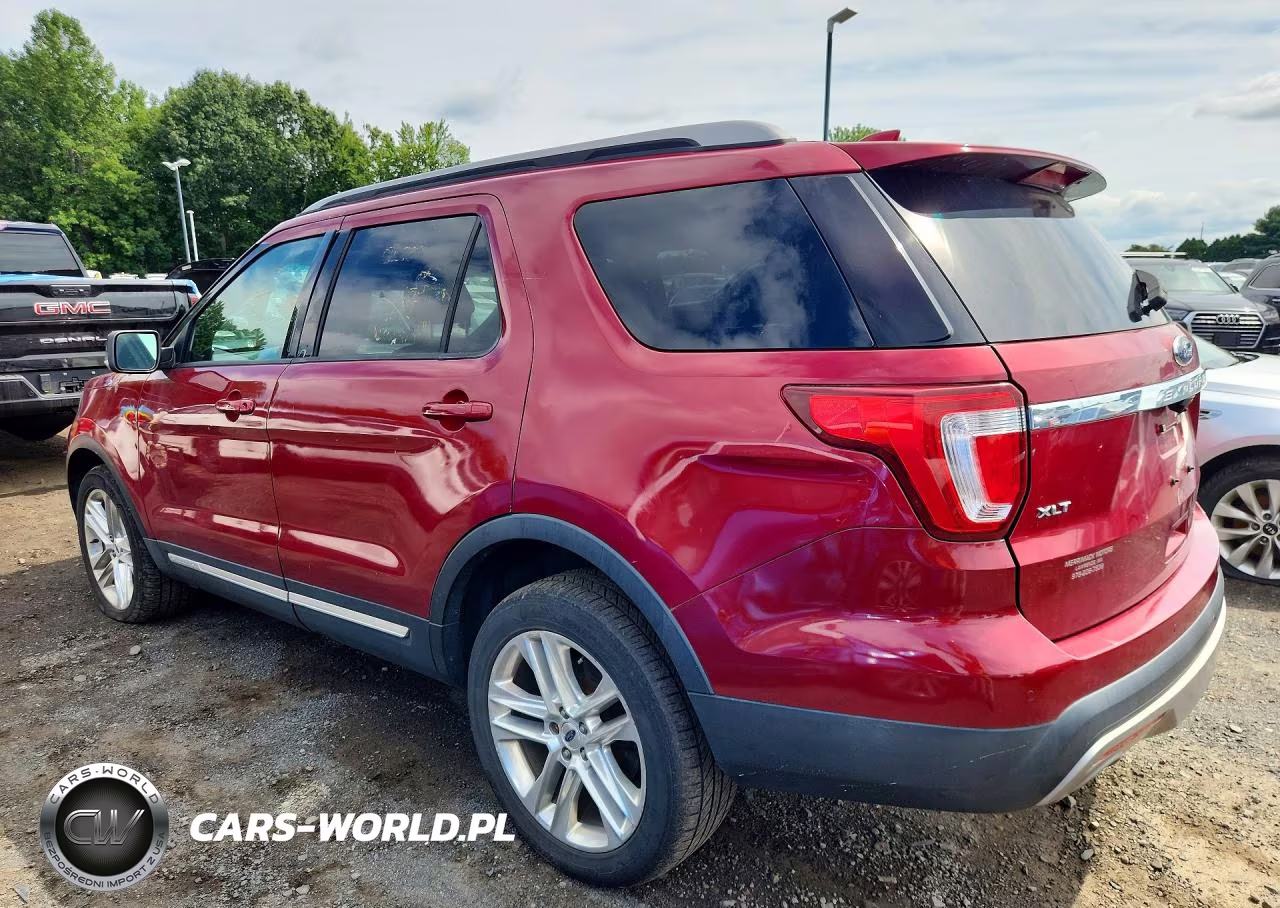 2017 Ford Explorer Xlt VIN:1FM5K8D80HGB42460 - 2