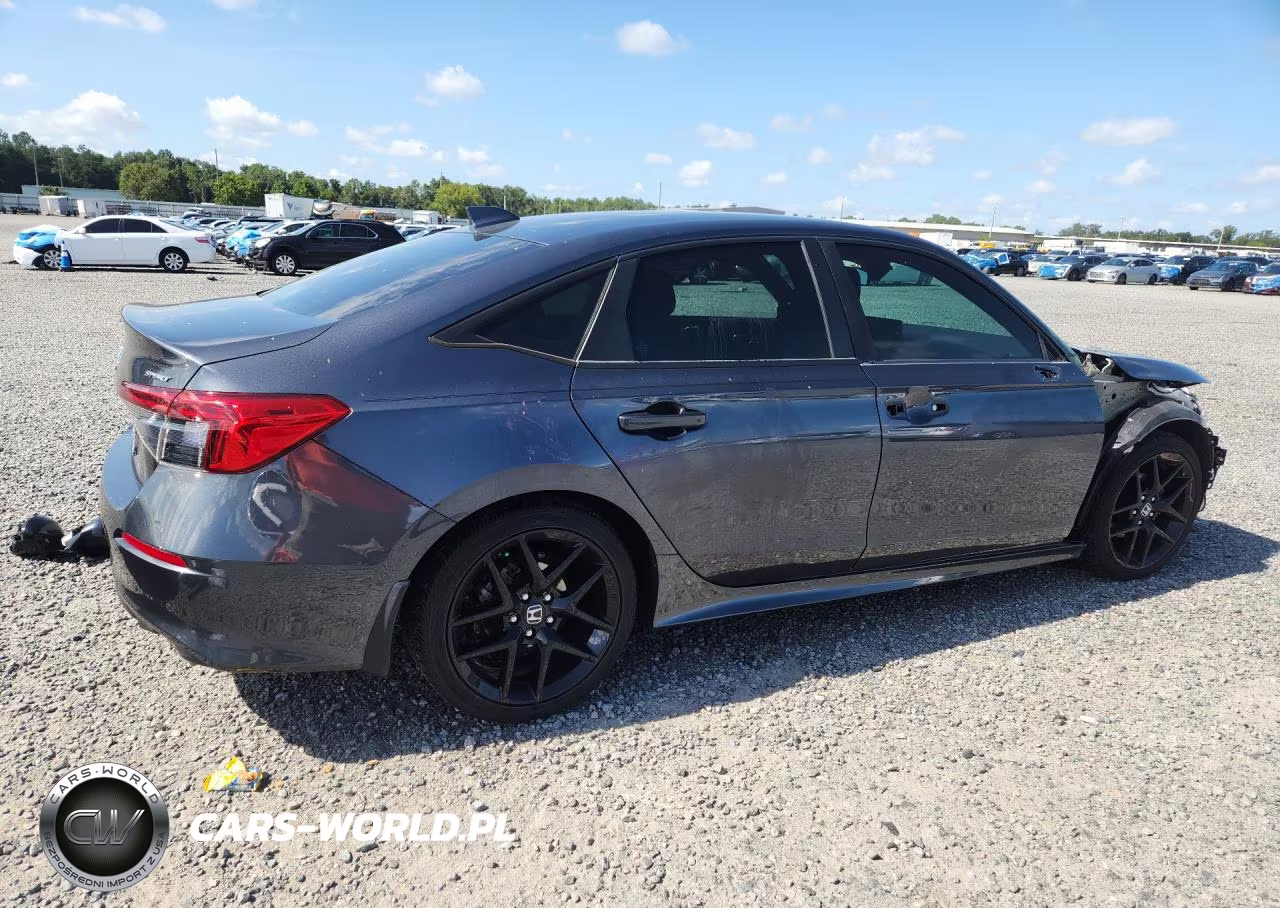 2022 Honda Civic Sport VIN:2HGFE2F57NH607401 - 3