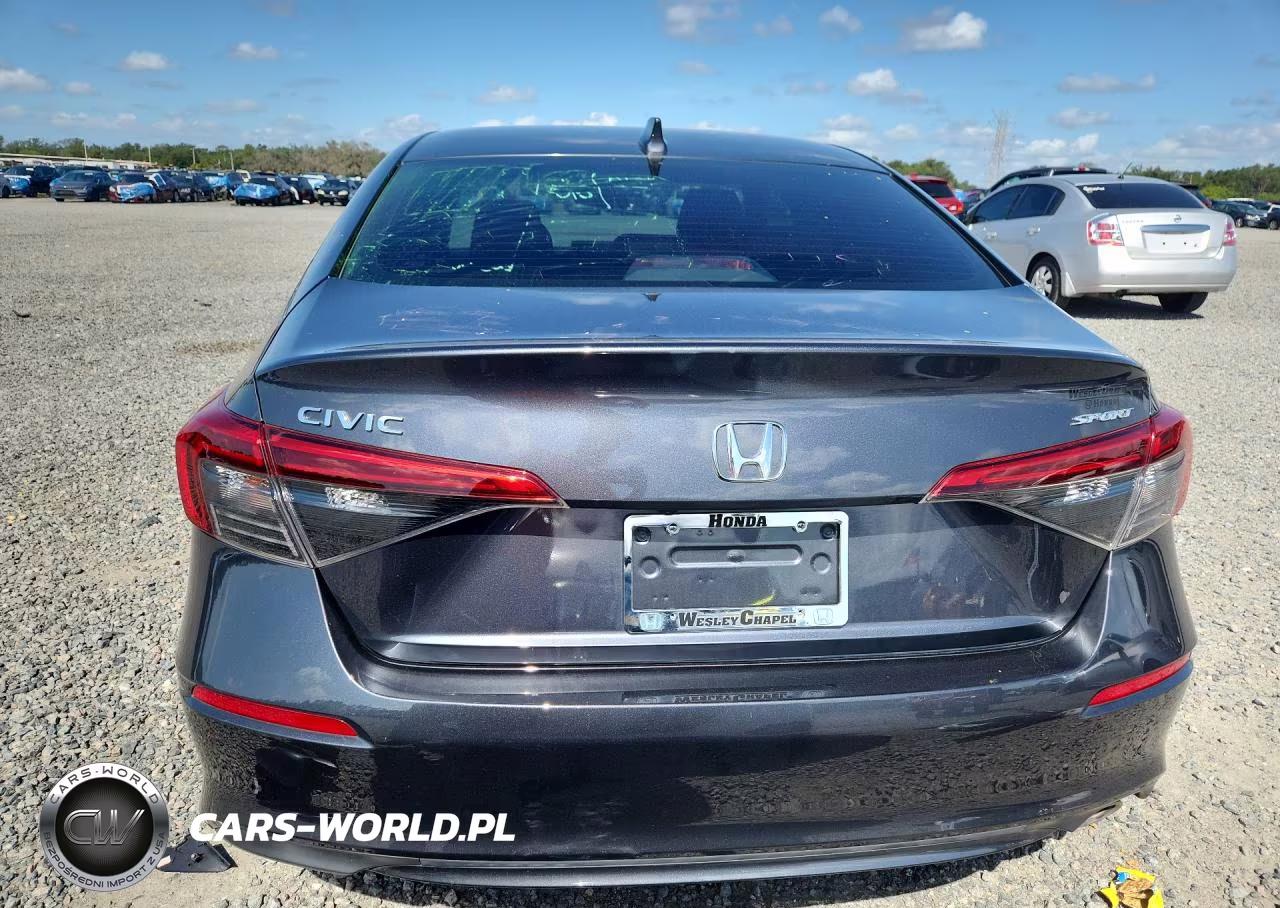 2022 Honda Civic Sport VIN:2HGFE2F57NH607401 - 6