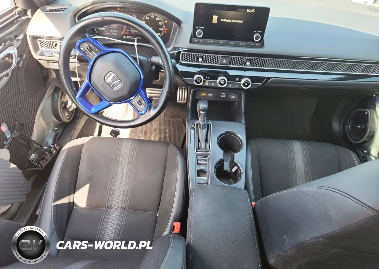 2022 Honda Civic Sport VIN:2HGFE2F57NH607401 - 8