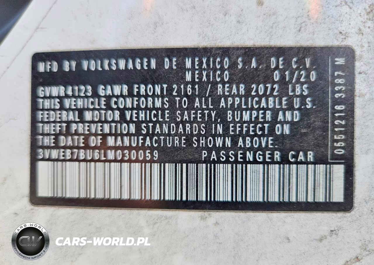 2020 Volkswagen Jetta Sel VIN:3VWEB7BU6LM030059 - 12