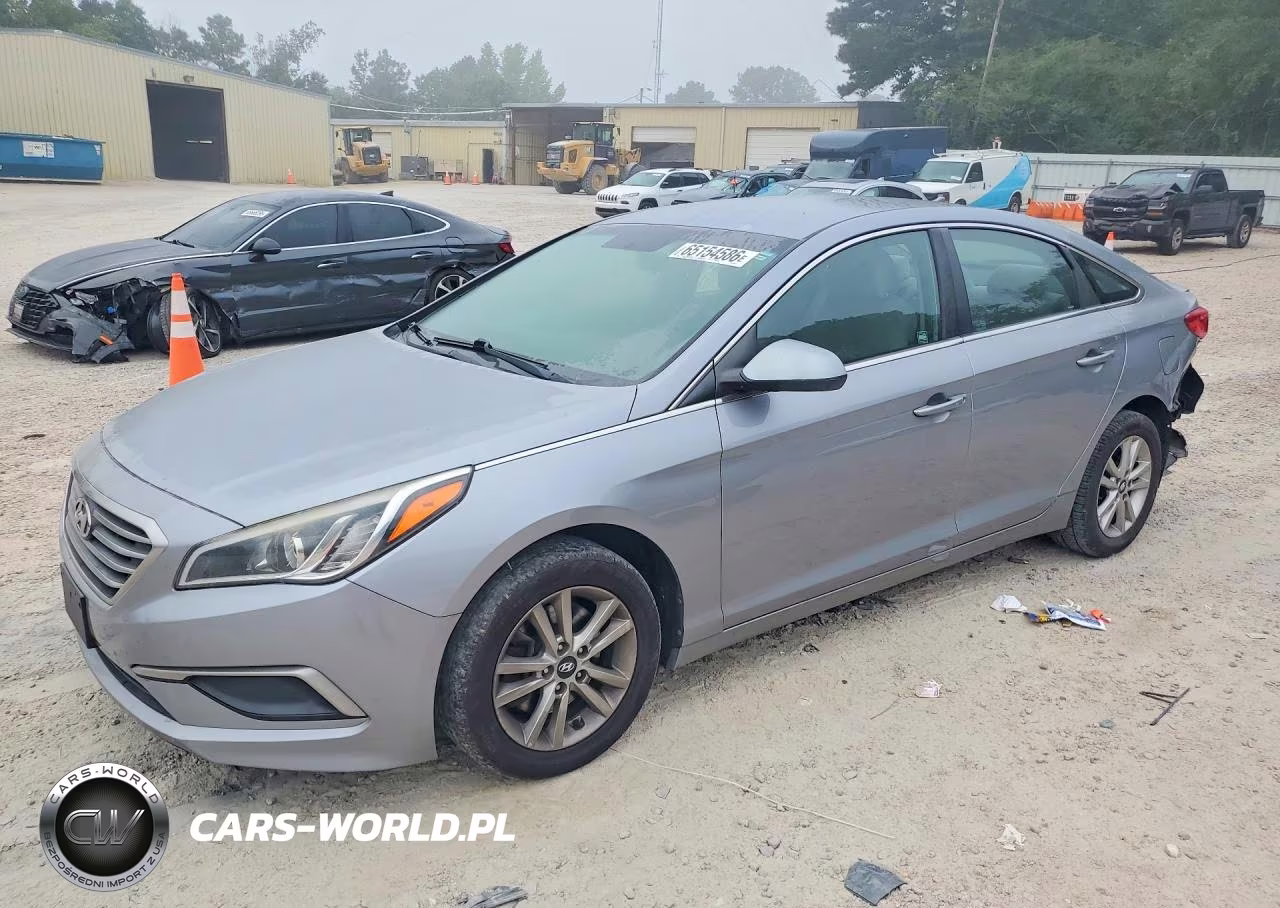 2017 Hyundai Sonata Se VIN:5NPE24AF3HH554710 - 1