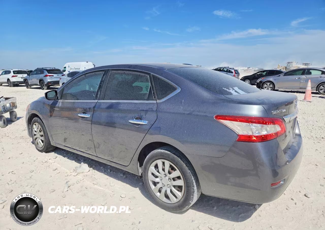 2015 Nissan Sentra S VIN:3N1AB7AP2FY314043 - 2