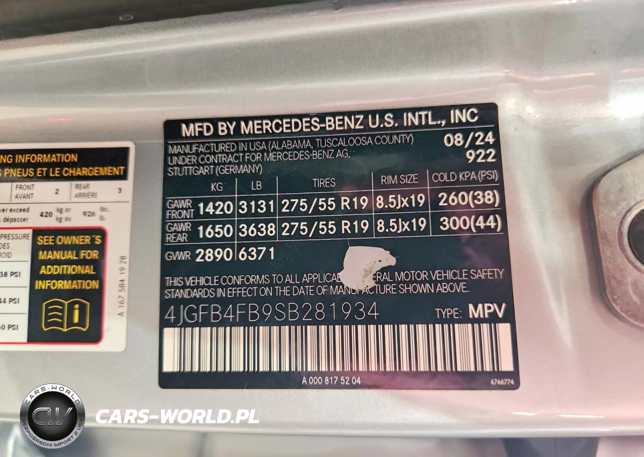 2025 Mercedes-Benz Gle 350 4Matic VIN:4JGFB4FB9SB281934 - 14