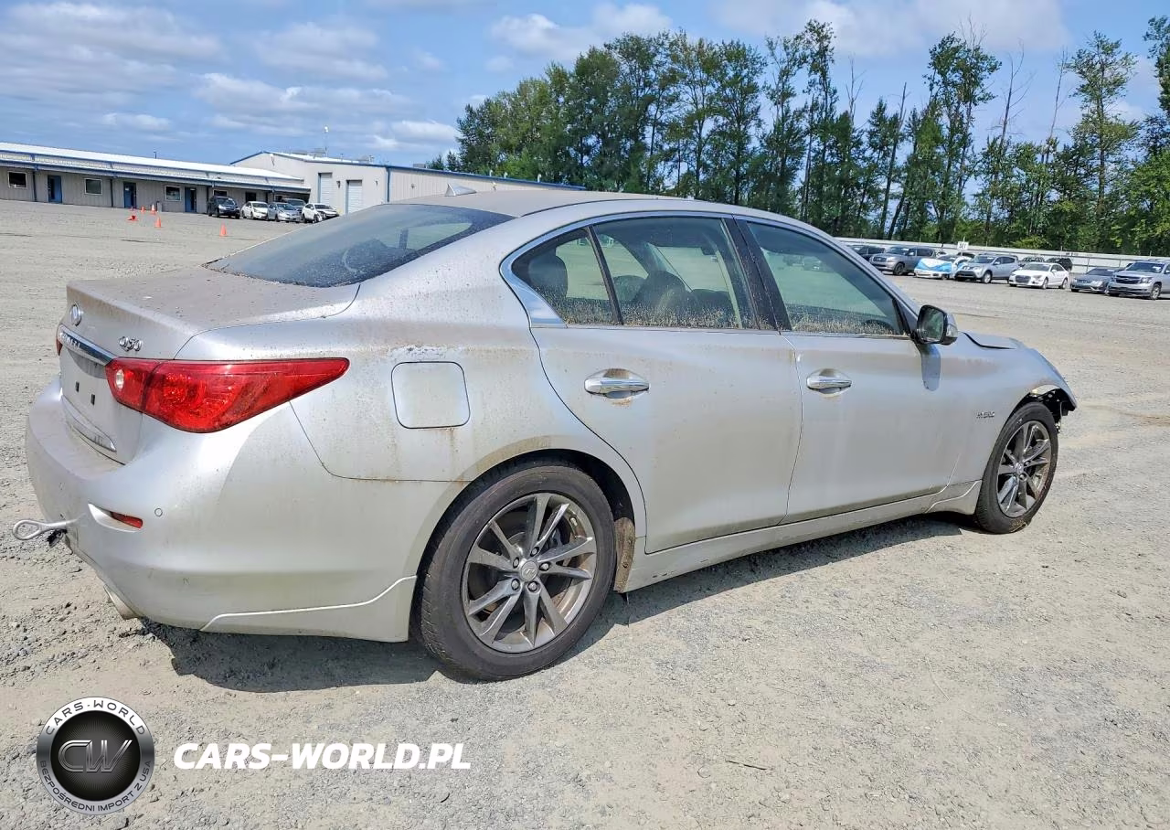 2014 Infiniti Q50 Hybrid Premium VIN:JN1AV7AR9EM702199 - 3