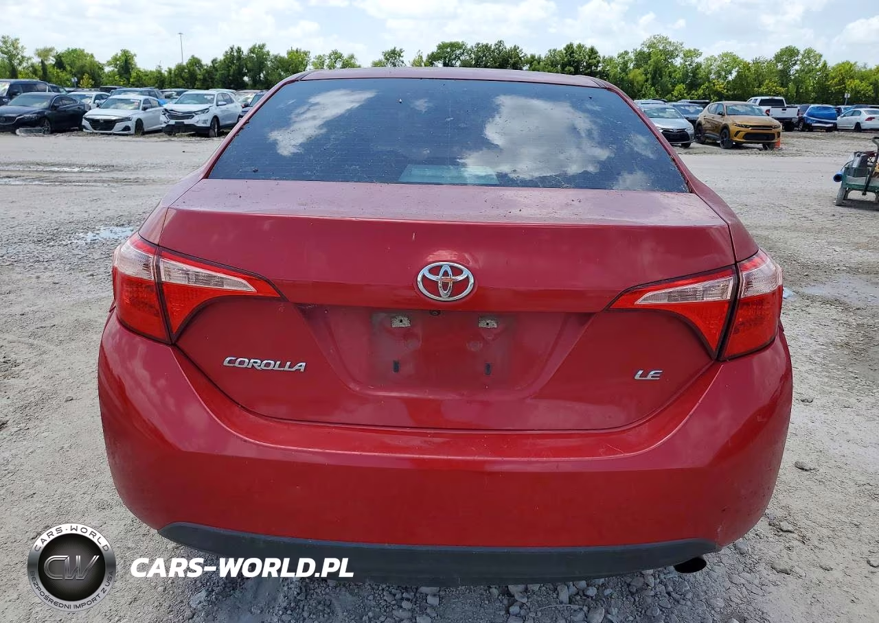 2017 Toyota Corolla Le VIN:5YFBURHEXHP649193 - 6