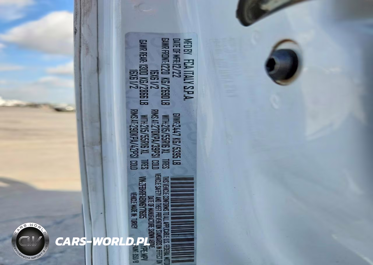 2022 Ram Promaster City Tradesman Delivery Van VIN:ZFBHRFAB1N6Y71685 - 13