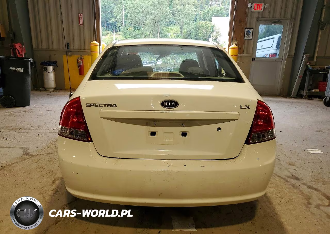 2008 Kia Spectra Lx VIN:KNAFE122085548527 - 6