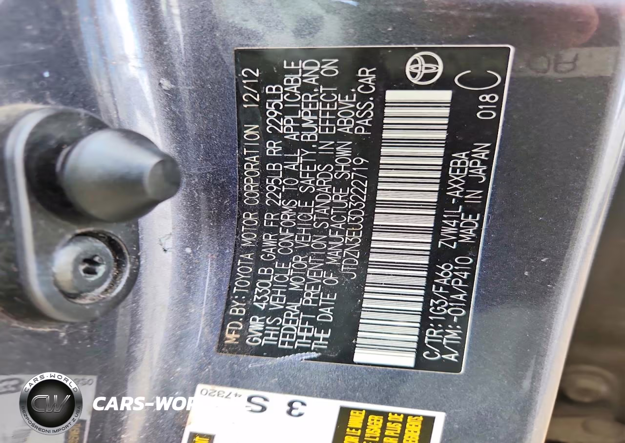 2013 Toyota Prius V Three VIN:JTDZN3EU3D3222719 - 12