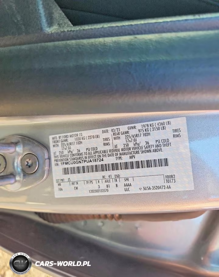 2023 Ford Escape Active VIN:1FMCU0GN7PUA18724 - 13