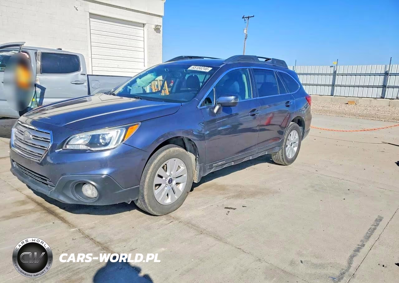 2016 Subaru Outback 2.5I Premium VIN:4S4BSBHC8G3206183 - 1