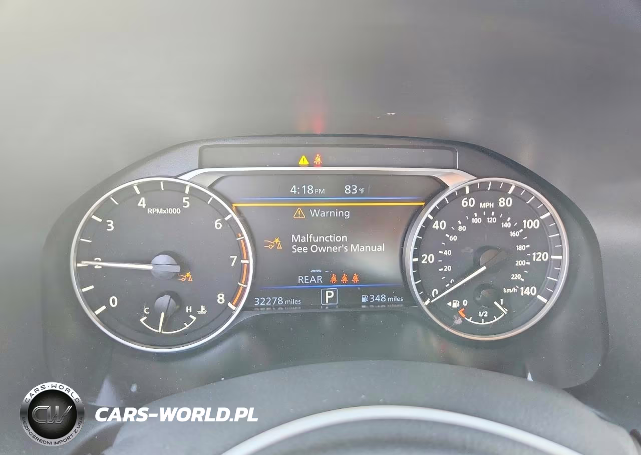 2025 Nissan Altima Sv VIN:1N4BL4DVXSN348719 - 9