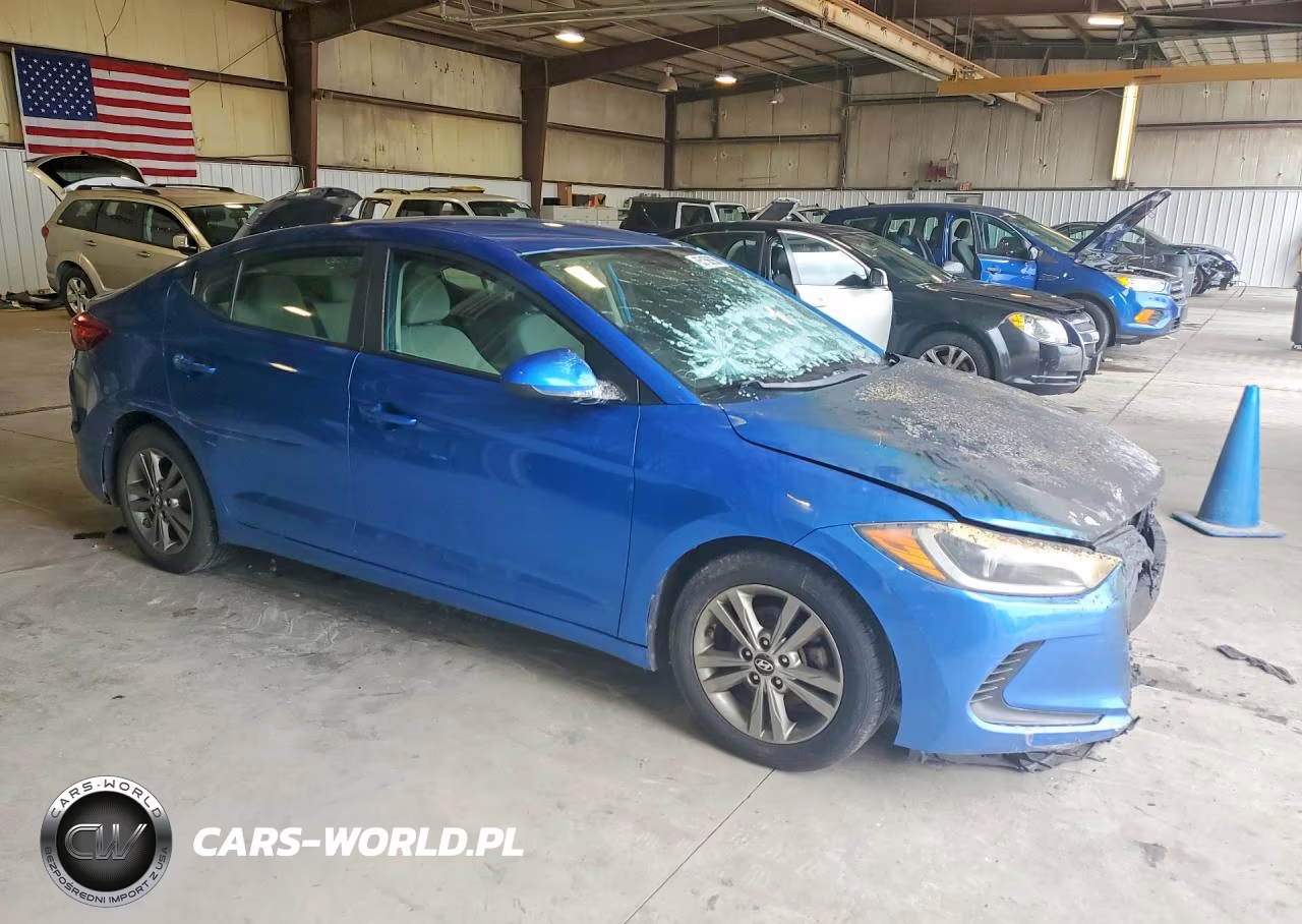 2017 Hyundai Elantra Se VIN:5NPD84LF6HH015926 - 4