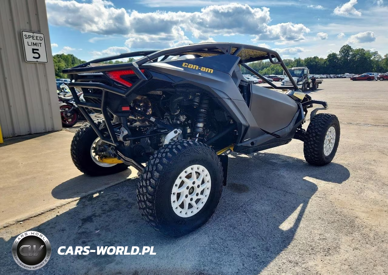 2024 Can-Am Maverick R X Rs Utility Vehicle VIN:3JB8XAT45RE000991 - 4