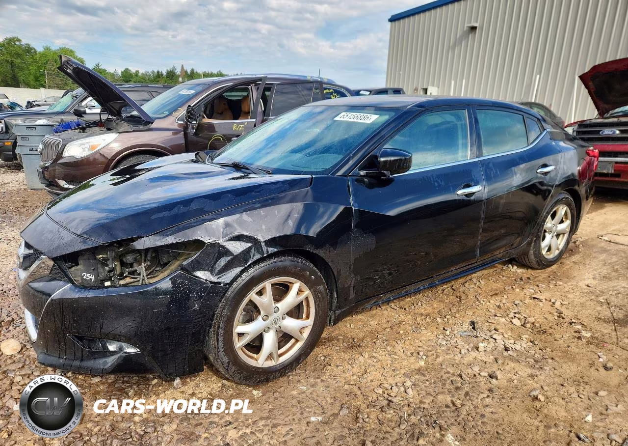 2017 Nissan Maxima 3.5 S VIN:1N4AA6AP7HC391633 - 1