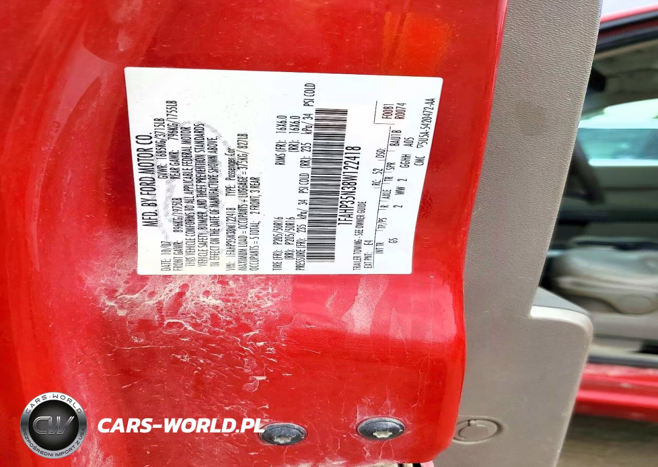 2008 Ford Focus Se VIN:1FAHP35N38W122418 - 12