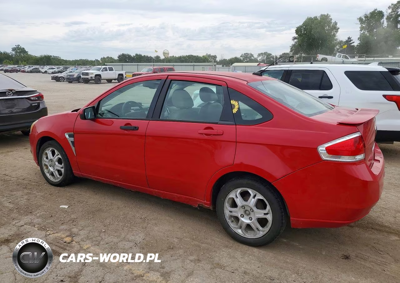 2008 Ford Focus Se VIN:1FAHP35N38W122418 - 2