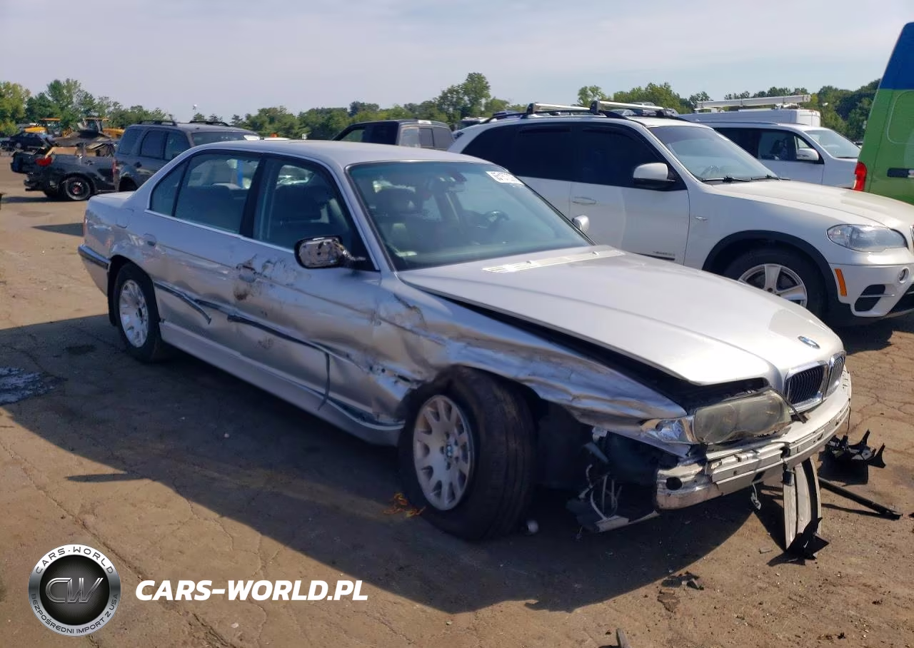 2001 BMW 740 Il VIN:WBAGH83481DP34039 - 4