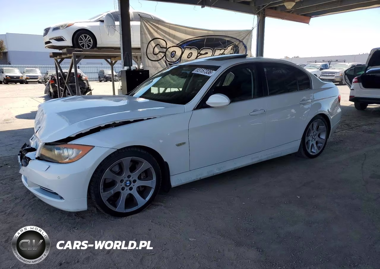 2008 BMW 335 I VIN:WBAVB77528NH78454 - 1