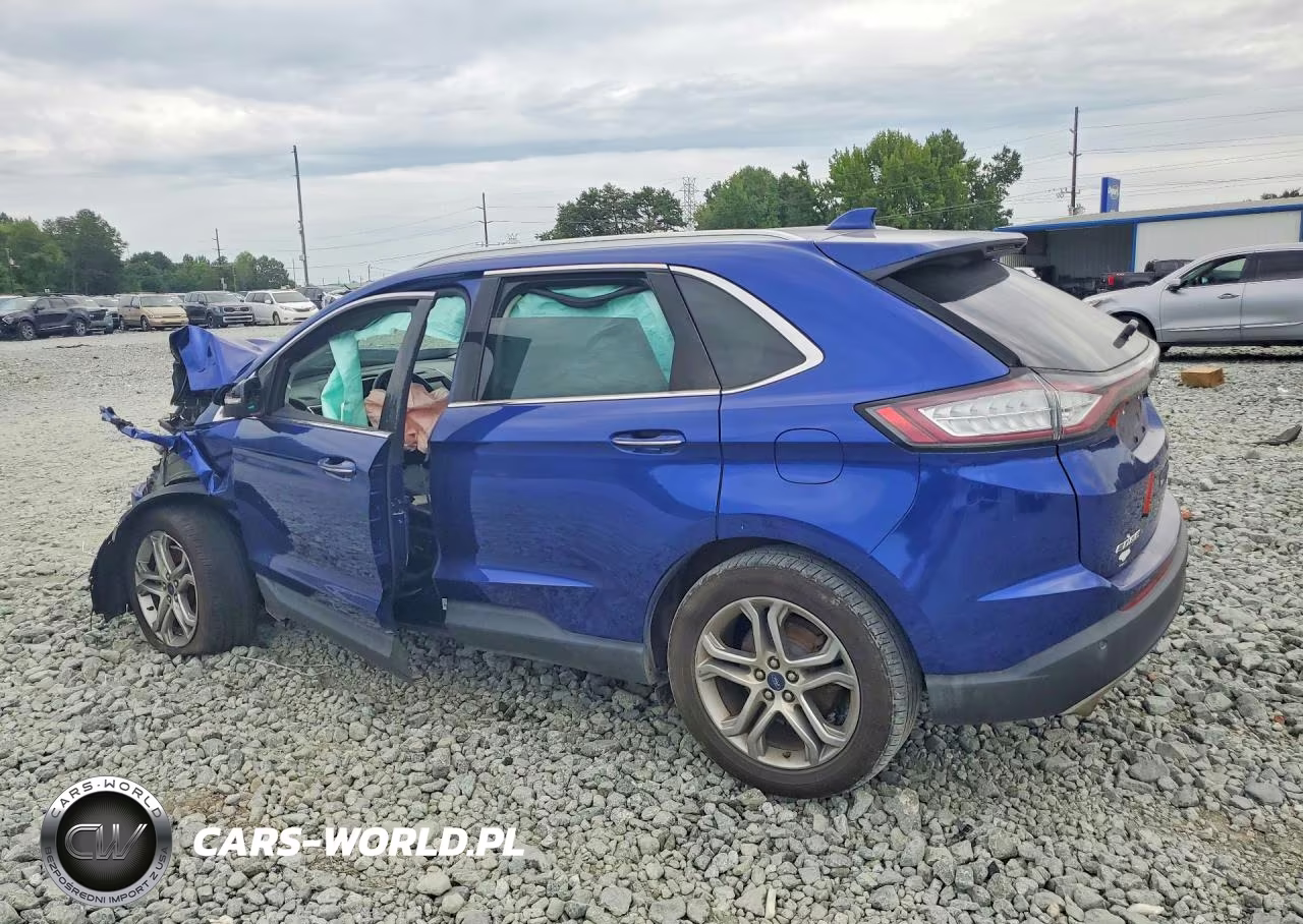 2015 Ford Edge Titanium VIN:2FMTK4K92FBB10190 - 2