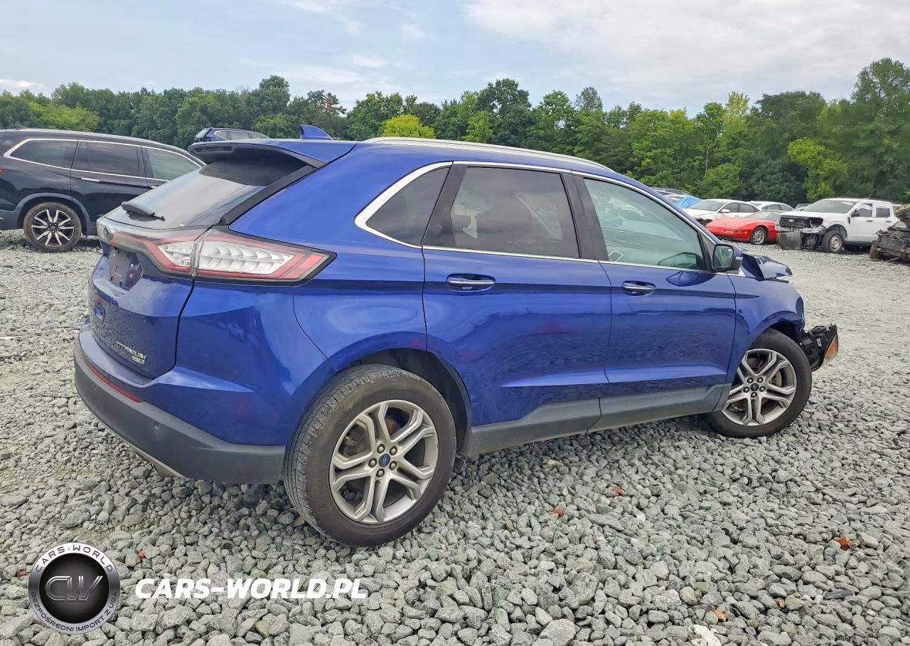 2015 Ford Edge Titanium VIN:2FMTK4K92FBB10190 - 3